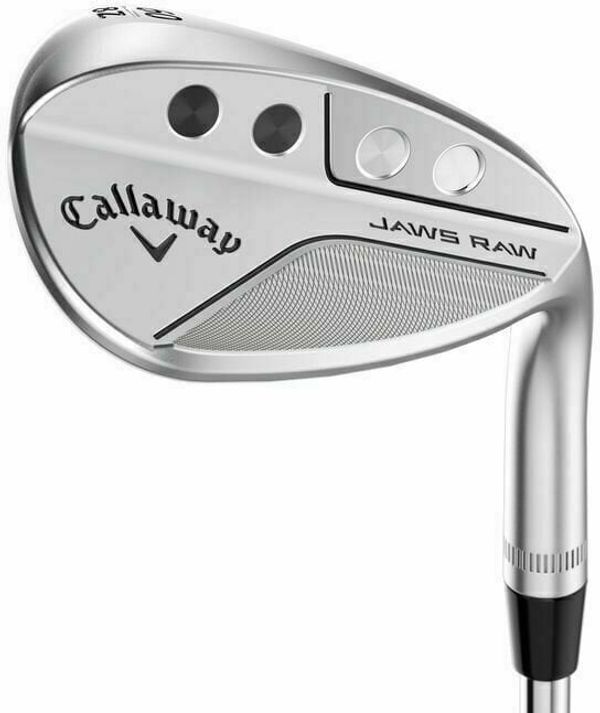 Callaway Callaway Jaws Raw Chrome Steel Golf palica - wedge Desna roka 58° 12° Jeklo Wedge Flex