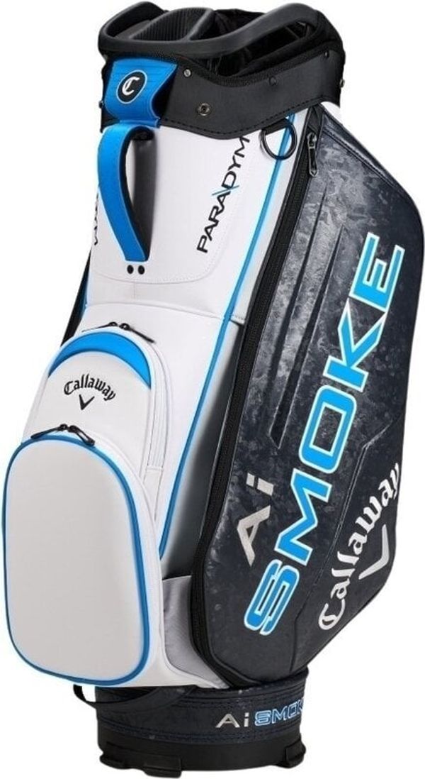 Callaway Callaway Paradym Ai Smoke White/Blue Golf torba Cart Bag