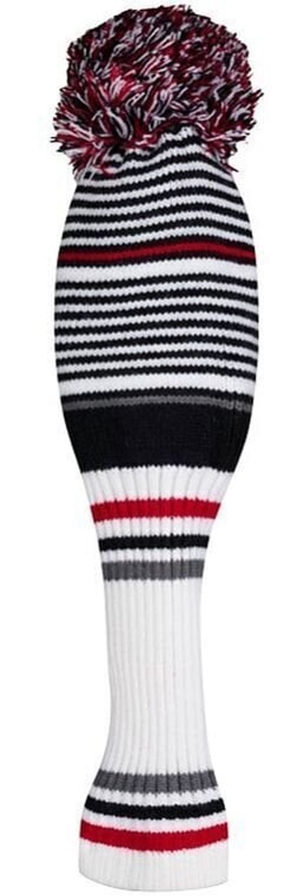 Callaway Callaway Pom Pom Fairway Headcover White/Black/Charcoal/Red