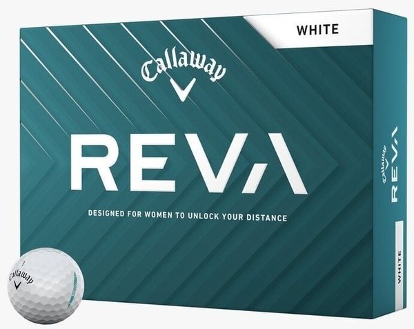 Callaway Callaway Reva 2025 White Basic Golf žogice