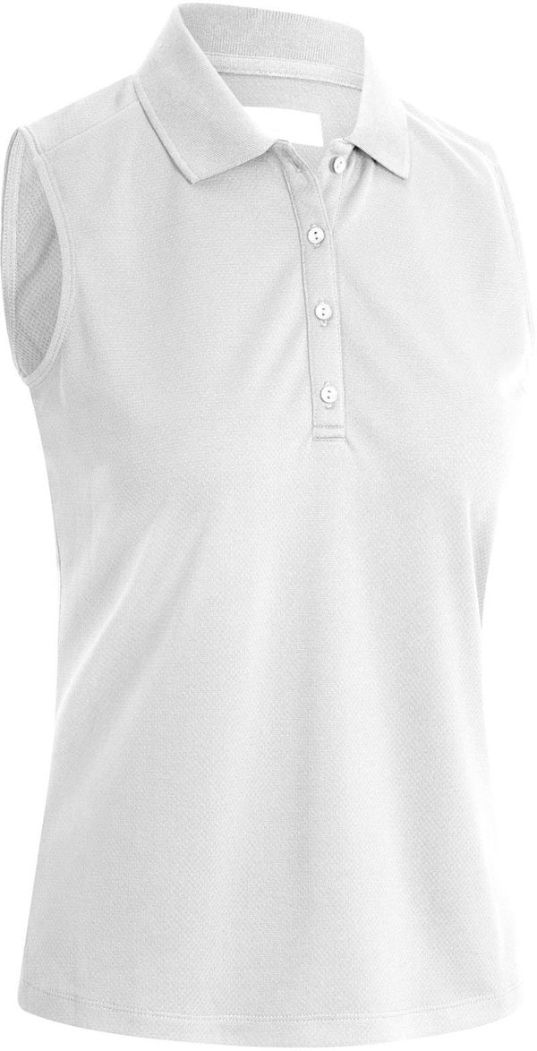 Callaway Callaway Sleeveless Knit Womens Polo Bright White XL