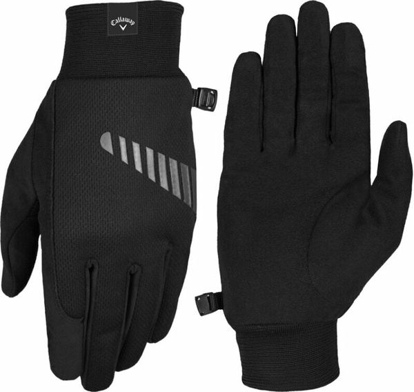 Callaway Callaway Thermal Grip Mens Golf Gloves Pair Black XL