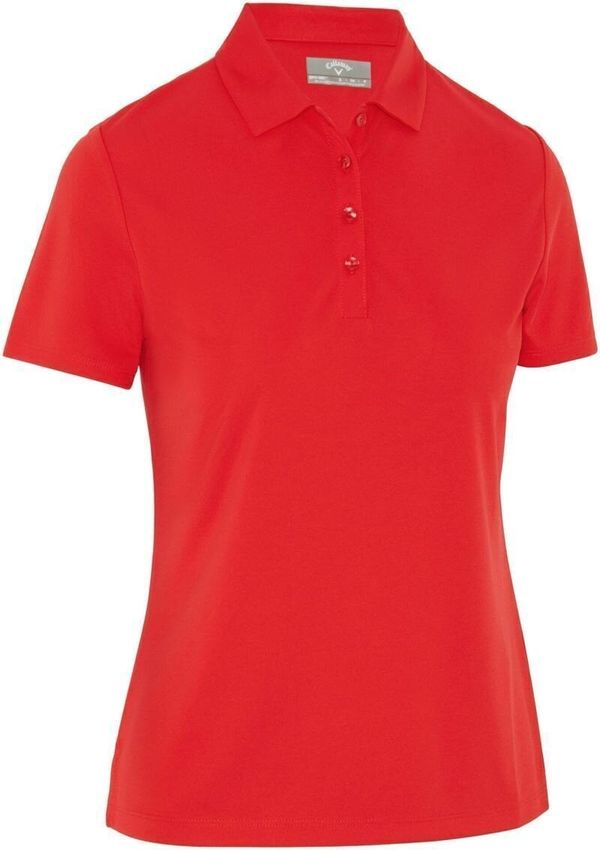 Callaway Callaway Tournament Womens Polo True Red 2XL