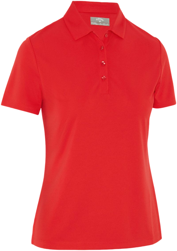 Callaway Callaway Tournament Womens Polo True Red S