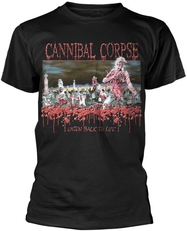 Cannibal Corpse Cannibal Corpse Majica Eaten Back To Life Black L