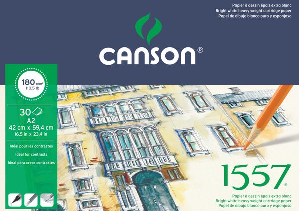 Canson Canson Pad 1557 Drawing Skicirka A2 180 g