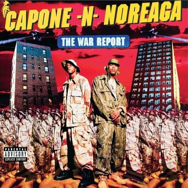 Capone-N-Noreaga Capone-N-Noreaga - War Report (Clear With Red & Blue Splatter) (2 LP)