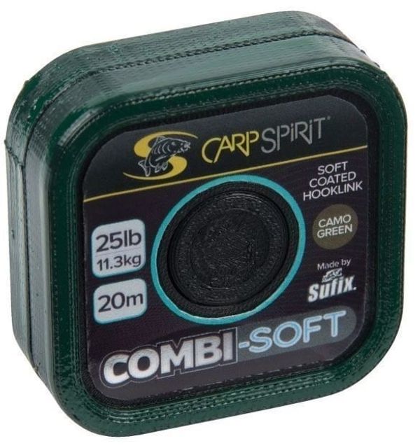 Carp Spirit Carp Spirit Combi Soft Camo Green 11,3 kg 20 m
