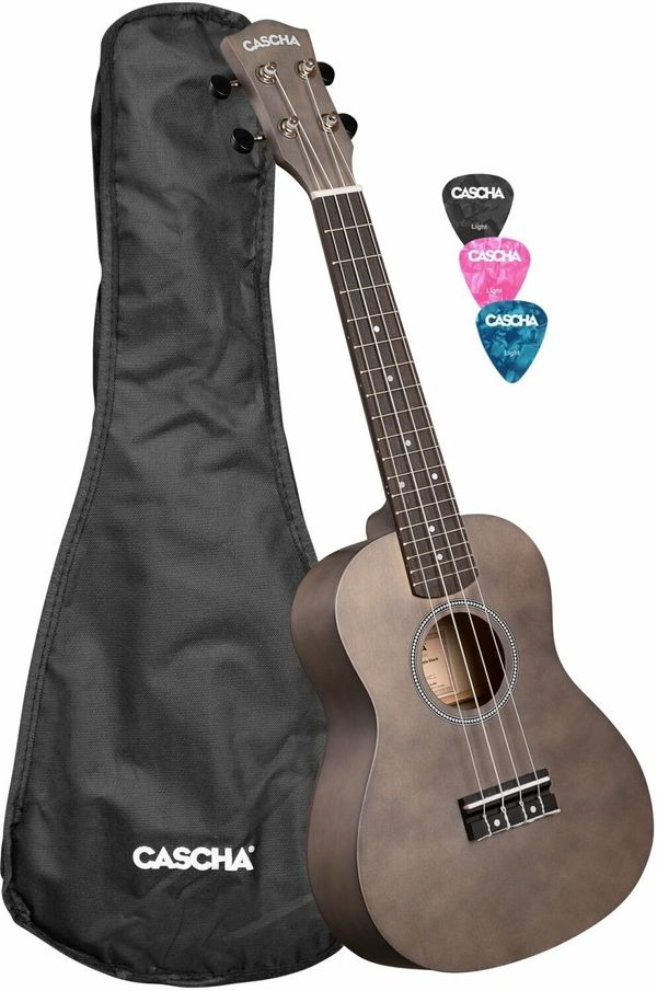 Cascha Cascha CUC100 Linden Koncertne ukulele Black