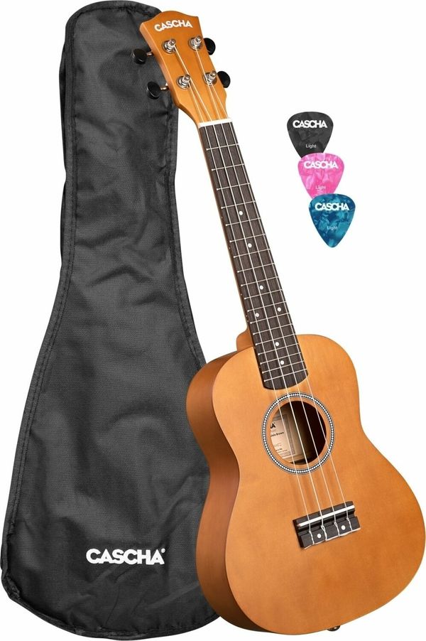 Cascha Cascha CUC100 Linden Koncertne ukulele Brown