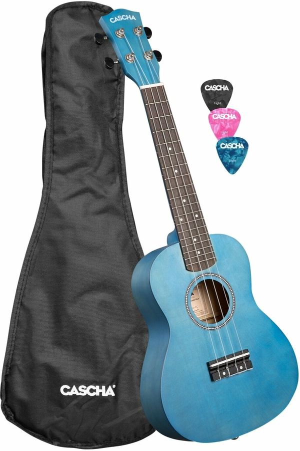 Cascha Cascha CUC103 Linden Koncertne ukulele Blue