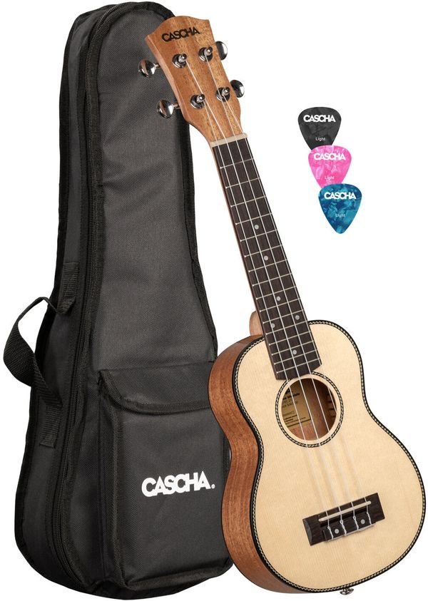 Cascha Cascha HH 2148 Soprano ukulele Natural