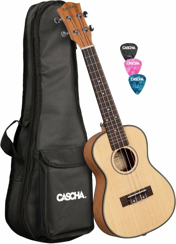 Cascha Cascha HH 2151L Koncertne ukulele Natural