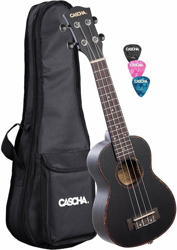 Cascha Cascha HH 2262L Soprano ukulele Black