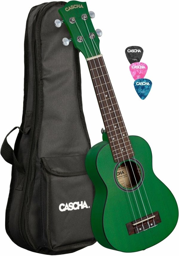 Cascha Cascha HH 2265L Soprano ukulele Green