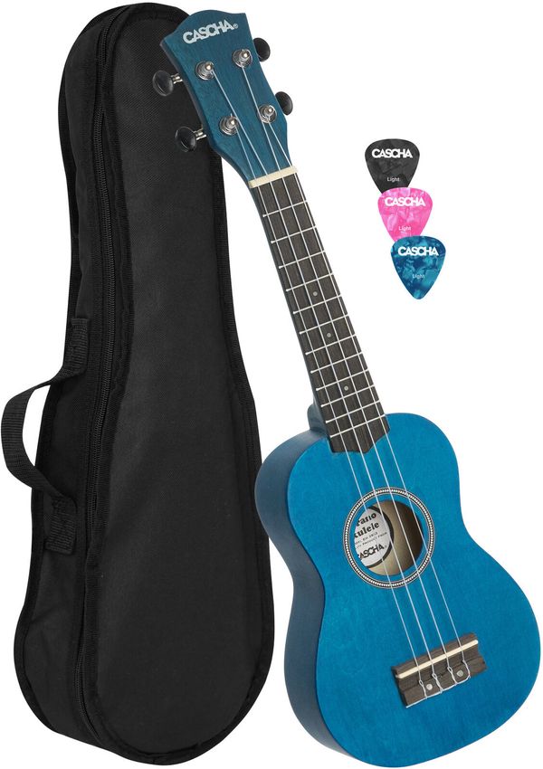 Cascha Cascha HH 3962 Soprano ukulele Blue