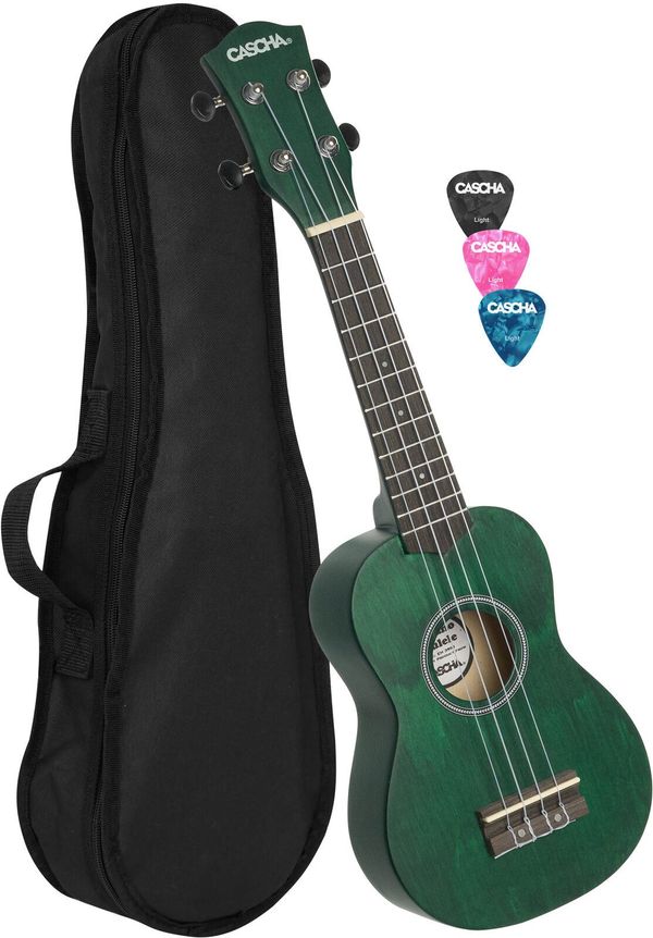 Cascha Cascha HH 3963 Soprano ukulele Green