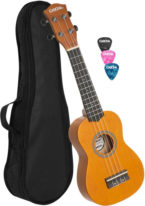 Cascha Cascha HH 3964 Soprano ukulele Yellow