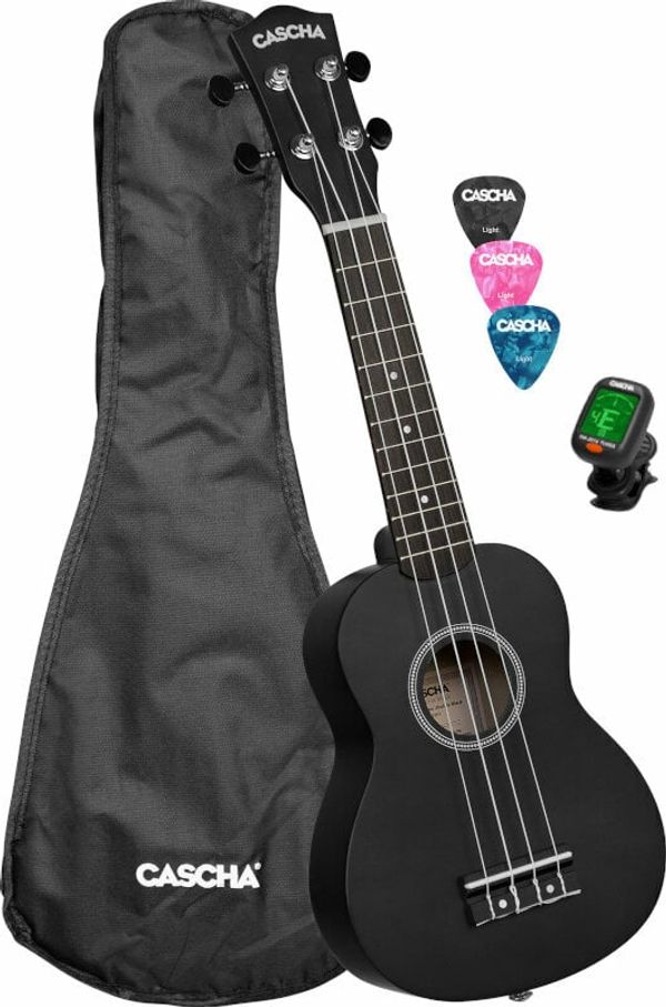 Cascha Cascha HH 3969 EN Soprano ukulele Black