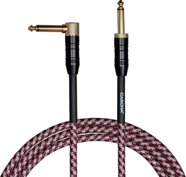 Cascha Cascha Professional Line Guitar Cable 9 m Ravni - Kotni Instrumentalni kabel