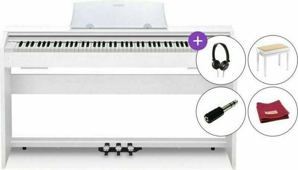 Casio Casio PX770 WE Set White Wood Tone Digitalni piano