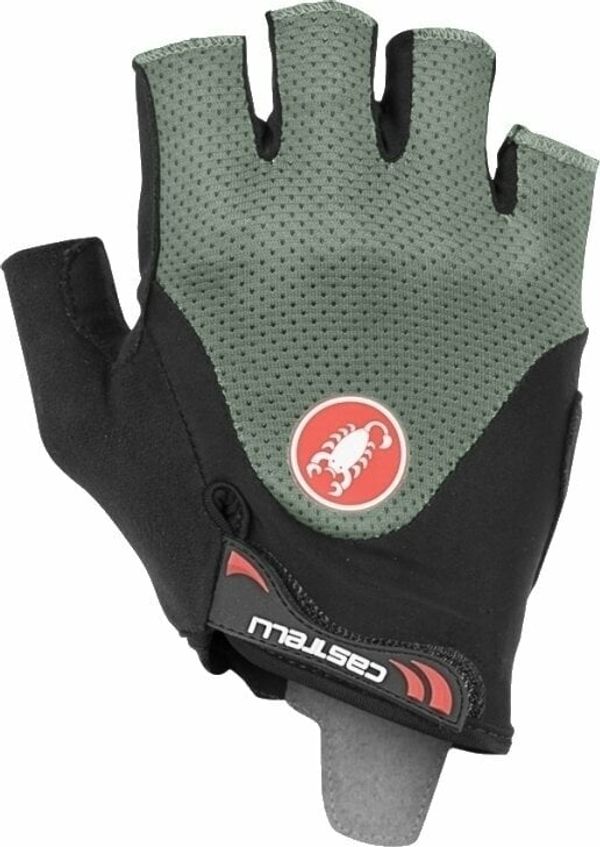 Castelli Castelli Arenberg Gel 2 Glove Defender Green M Kolesarske rokavice