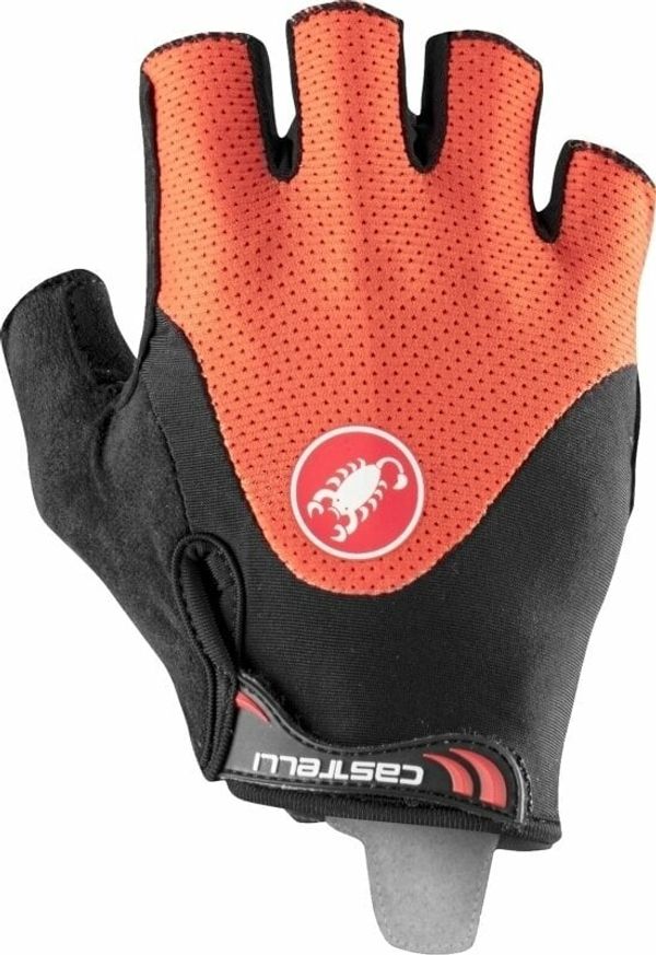Castelli Castelli Arenberg Gel 2 Gloves Fiery Red/Black XL Kolesarske rokavice