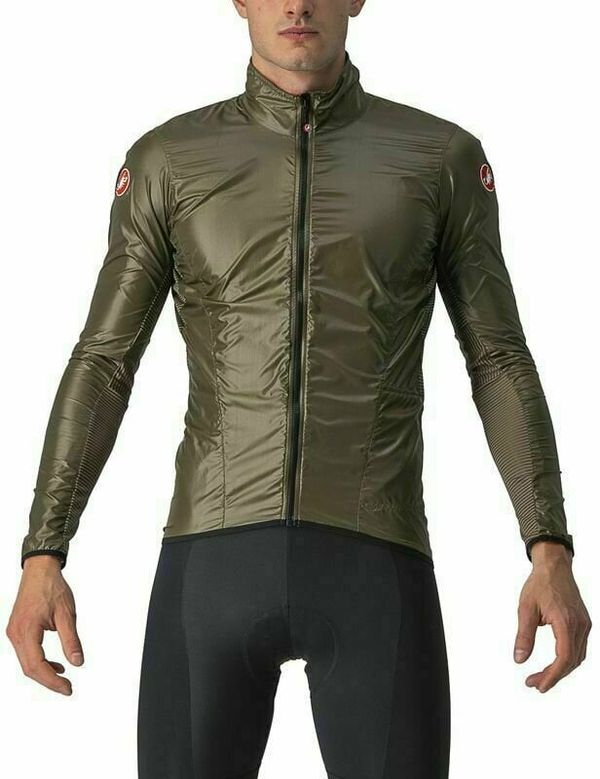 Castelli Castelli Aria Shell Jacket Moss Brown L Jakna