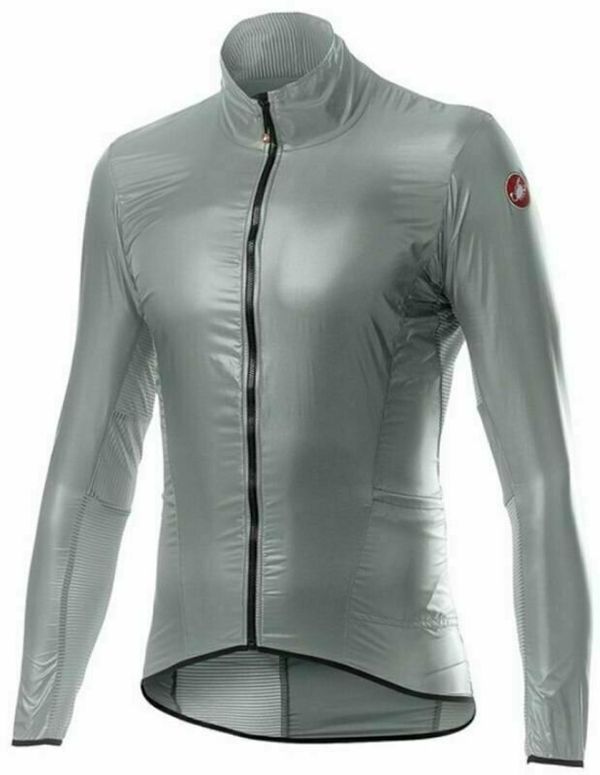 Castelli Castelli Aria Shell Jacket Silver Gray 2XL Jakna