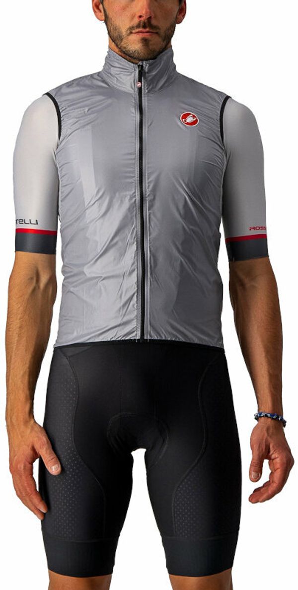 Castelli Castelli Aria Vest Silver Gray L Telovnik