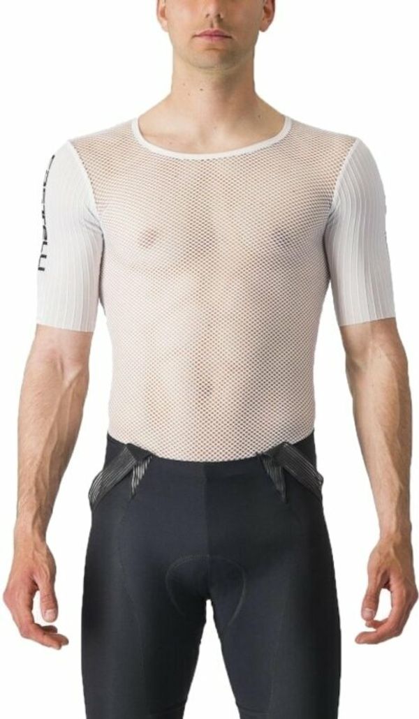 Castelli Castelli Bolero Short Sleeve Base Layer Majica s kratkimi rokavi White XL