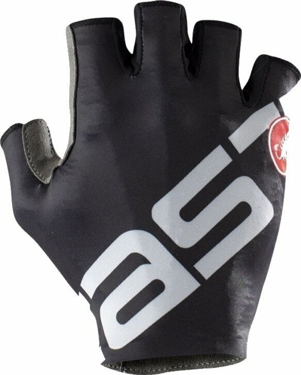 Castelli Castelli Competizione 2 Glove Light Black/Silver M Kolesarske rokavice