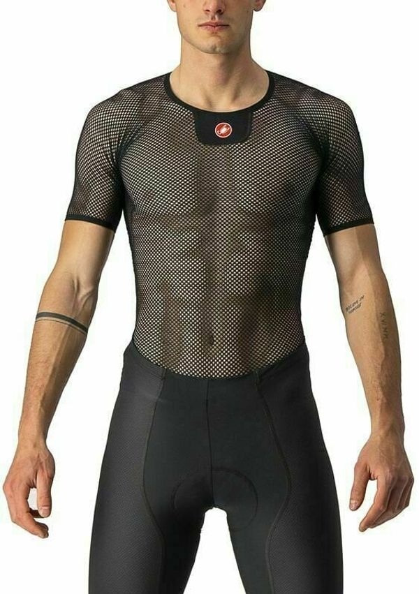 Castelli Castelli Core Mesh 3 SS Baselayer Funkcionalno spodnje perilo Black 2XL