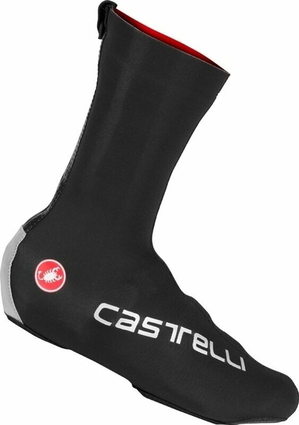 Castelli Castelli Diluvio Pro Black 2XL Kolesarske galoše