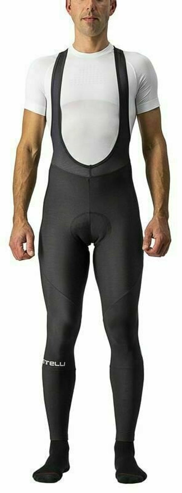 Castelli Castelli Entrata Bibtight Black 2XL Kolesarske hlače