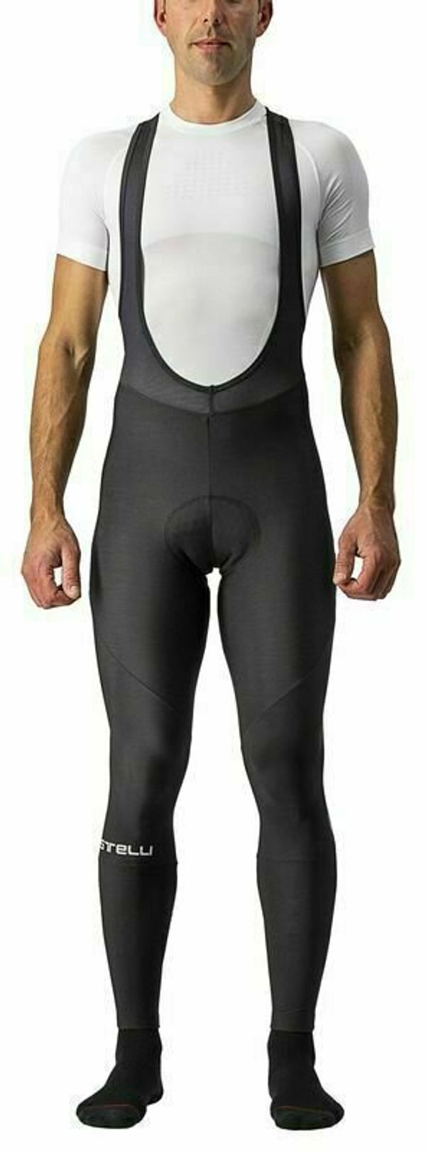 Castelli Castelli Entrata Bibtight Black XL Kolesarske hlače