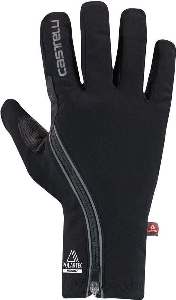 Castelli Castelli ESPRESSO 2 Black L Kolesarske rokavice