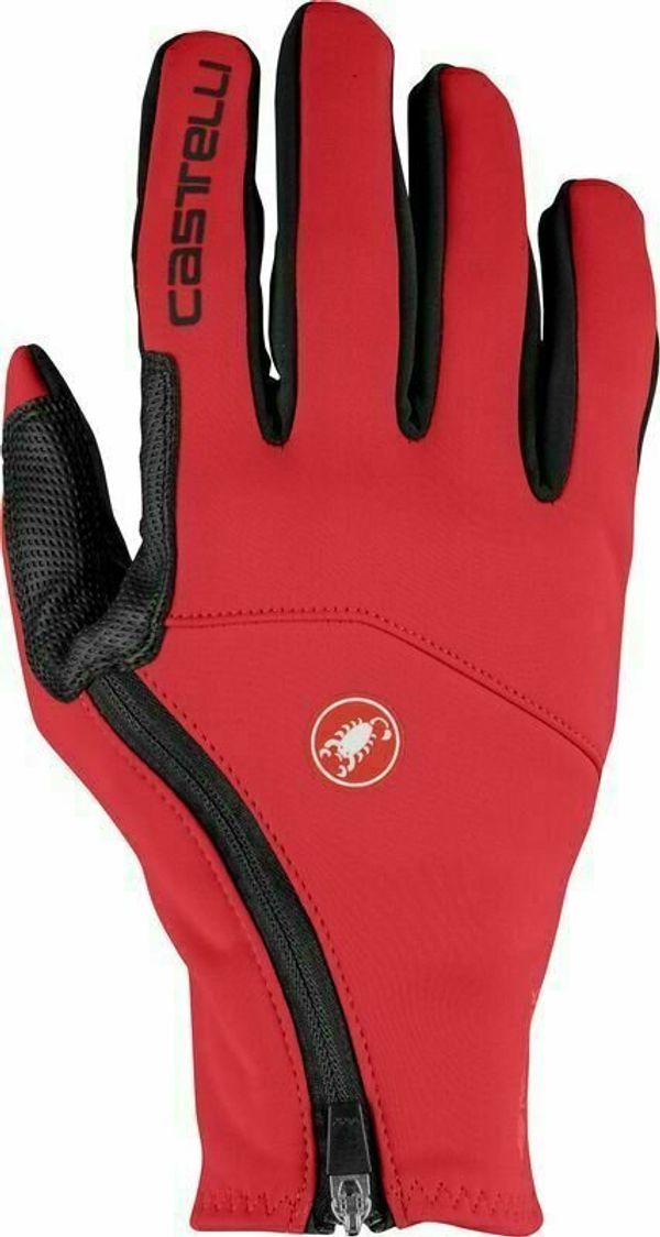 Castelli Castelli Mortirolo Glove Red L Kolesarske rokavice