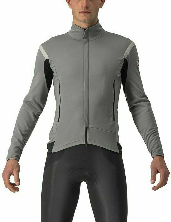 Castelli Castelli Perfetto RoS 2 Jacket Nickel Gray/Travertine Gray XL Jakna