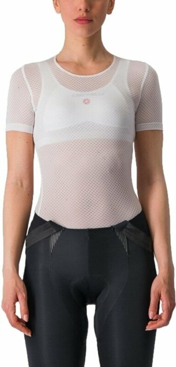 Castelli Castelli Pro Mesh W Short Sleeve Brezrokavnik White XS