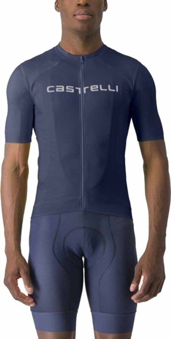 Castelli Castelli Prologo Lite Jersey Jersey Belgian Blue/Ivory 3XL