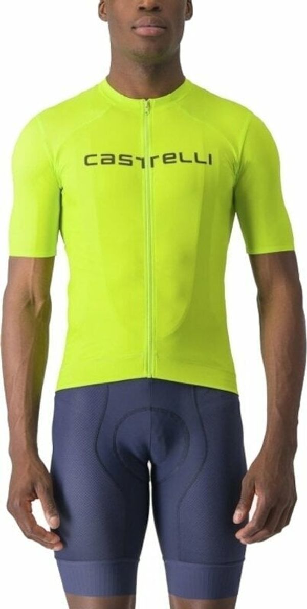 Castelli Castelli Prologo Lite Jersey Jersey Electric Lime/Deep Green 2XL