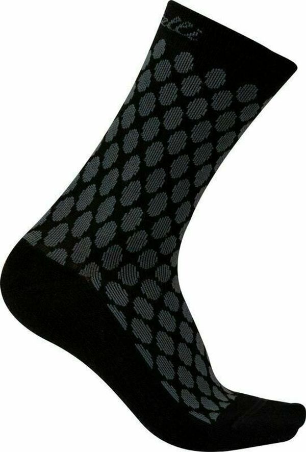 Castelli Castelli Sfida 13 Sock Black/Dark Gray L/XL Kolesarske nogavice