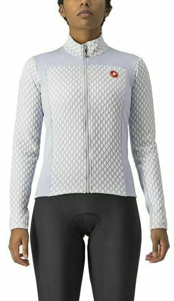 Castelli Castelli Sfida 2 Jersey FZ Silver Gray/White L Jersey