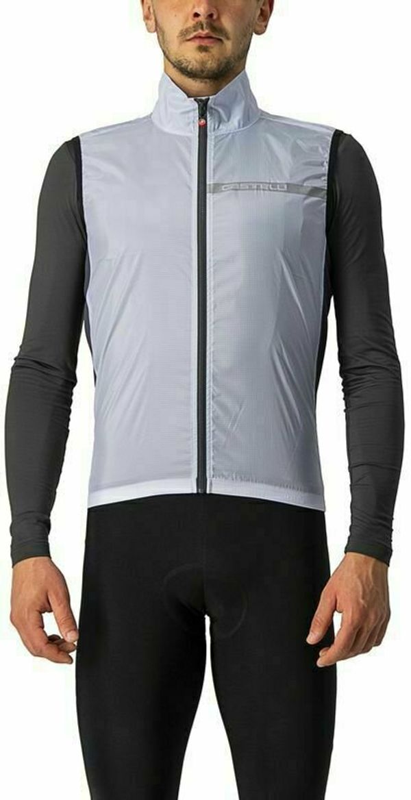 Castelli Castelli Squadra Stretch Vest Silver Gray/Dark Gray 3XL Telovnik