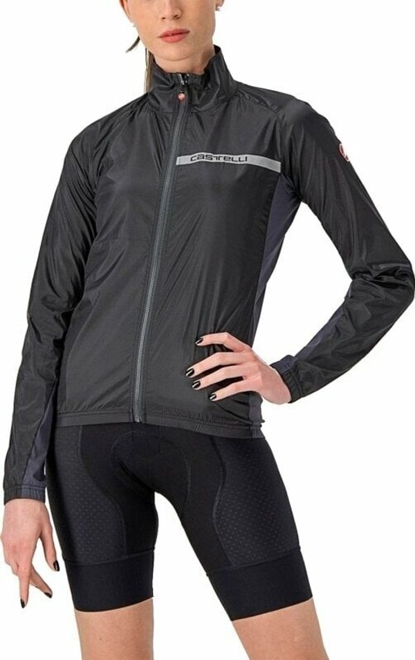 Castelli Castelli Squadra Stretch W Light Black/Dark Gray XS Jakna