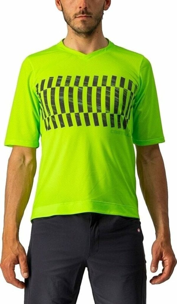 Castelli Castelli Trail Tech SS Dres Electric Lime/Dark Lime XL