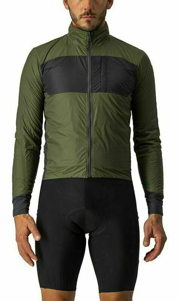 Castelli Castelli Unlimited Puffy Jacket Light Military Green/Dark Gray L Jakna