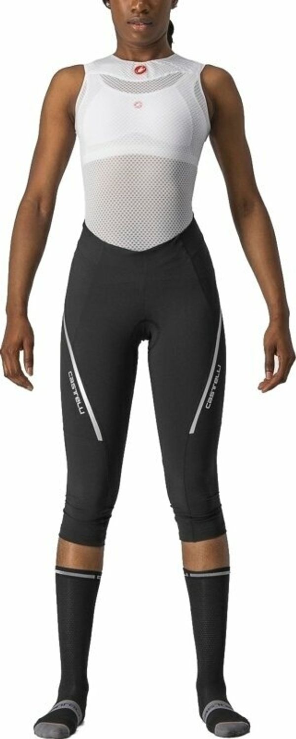 Castelli Castelli Velocissima 3 W Black/Silver L Kolesarske hlače