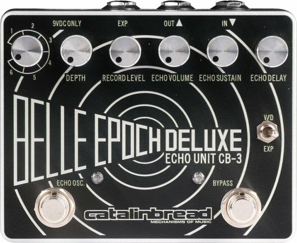 Catalinbread Catalinbread Belle Epoch Deluxe Black On Silver